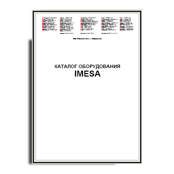 IMESA Catalog производства IMESA
